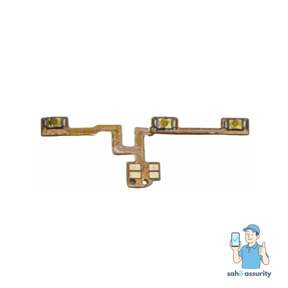 Power Button Flex Cable for Xiaomi Poco M2 Pro thumbnail